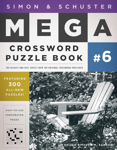 Stock image for Simon & Schuster Mega Crossword Puzzle Book #6 (6) (S&S Mega Crossword Puzzles) for sale by Book Deals