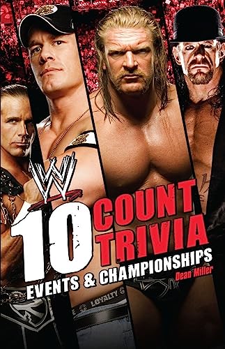 Beispielbild fr 10 Count Trivia: Events and Championship (WWE) zum Verkauf von HPB Inc.