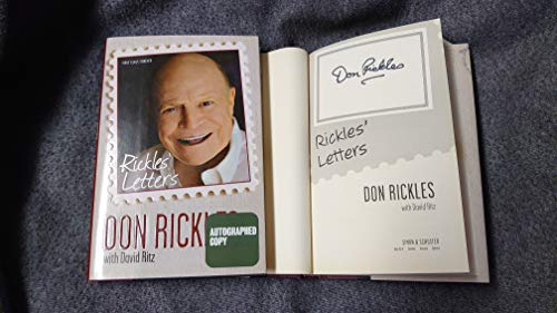 9781416596639: Rickles' Letters