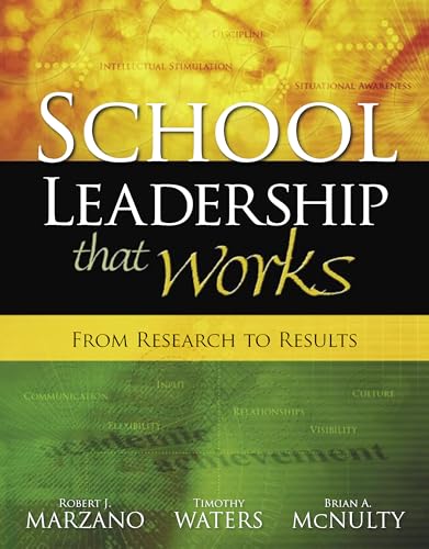 Imagen de archivo de School Leadership That Works: From Research to Results a la venta por Gulf Coast Books