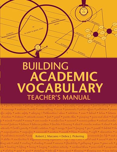 Stock image for Building Academic Vocabulary: Teacher's Manual (Professional Development) for sale by SecondSale