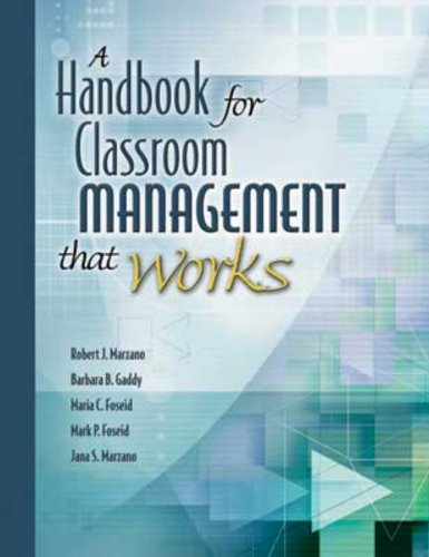 9781416602361: A HANDBOOK FOR CLASSROOM MANAGEMENT THAT WORKS