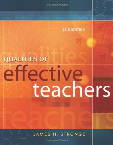 Beispielbild fr Qualities of Effective Teachers, 2nd Edition zum Verkauf von Better World Books