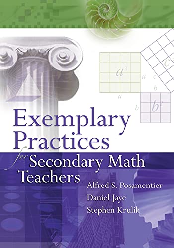 Imagen de archivo de Exemplary Practices for Secondary Math Teachers a la venta por Better World Books: West