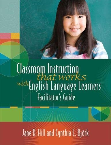 Imagen de archivo de Classroom Instruction That Works With English Language Learners: Facilitators Guide a la venta por SecondSale