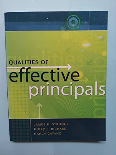 Imagen de archivo de Qualities of Effective Principals a la venta por BooksRun