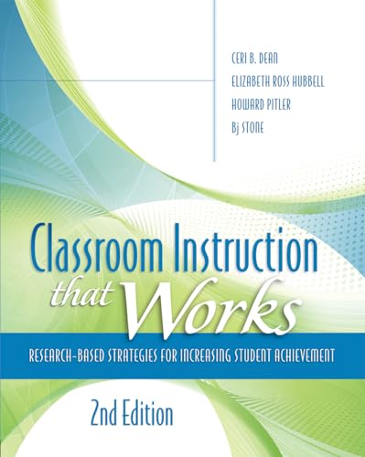 9781416613626: Classroom Instruction That Works: Research-Based Strategies for Increasing Student Achievement