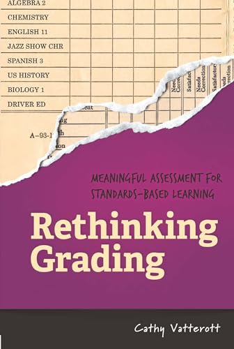 Beispielbild fr Rethinking Grading Meaningful Assessment for Standards-Based Learning zum Verkauf von TextbookRush
