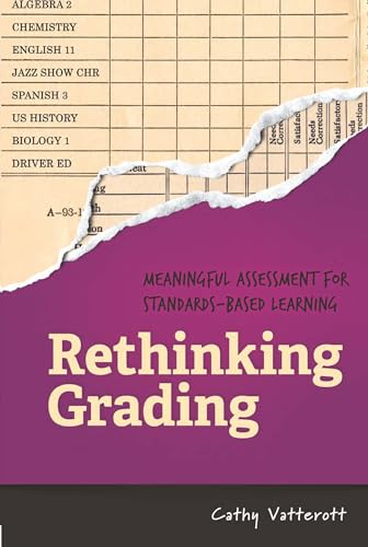 Stock image for Rethinking Grading Meaningful Assessment for Standards-Based Learning for sale by TextbookRush