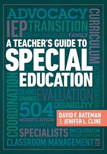 Beispielbild fr A Teacher's Guide to Special Education: A Teacher's Guide to Special Education zum Verkauf von SecondSale