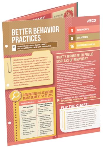 Stock image for Better Behavior Practices (Quick Reference Guide) for sale by SecondSale