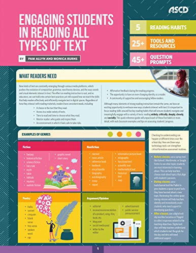 Beispielbild fr Engaging Students in Reading All Types of Text (Quick Reference Guide) zum Verkauf von BooksRun