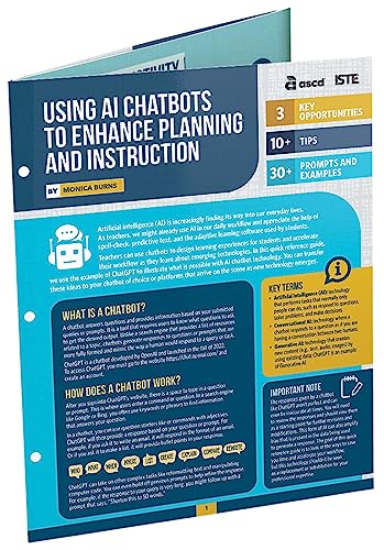 Beispielbild fr Using AI Chatbots to Enhance Planning and Instruction (Quick Reference Guide) zum Verkauf von BooksRun