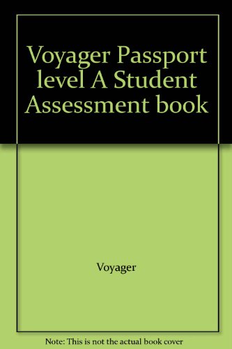 Stock image for Voyager Passport A Student Assessment book for sale by Better World Books