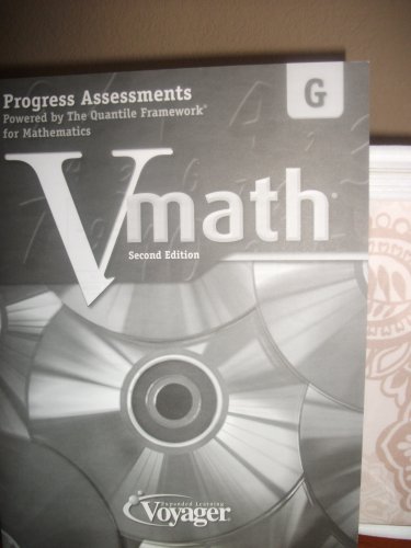 9781416860532: Vmath Level G 2nd Ed. Progress Assessments Powered