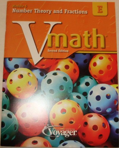 9781416861386: V Math Number Theory and Fractions (Module 5, Vol. E)