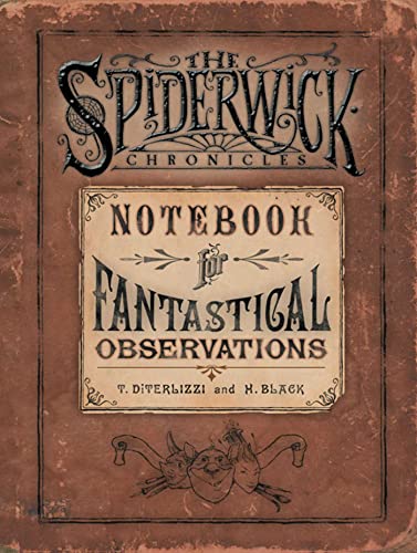 Beispielbild fr Spiderwick's Notebook for Fantastical Observations (SPIDERWICK CHRONICLE) zum Verkauf von WorldofBooks