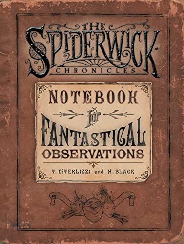 Stock image for Spiderwick's Notebook for Fantastical Observations for sale by Front Cover Books