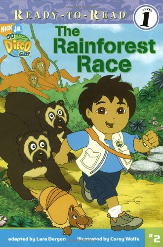 9781416917564: The Rainforest Race: 02 (Ready-To-Read Go Diego Go - Level 1 (Paper))
