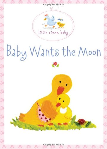 Imagen de archivo de Baby Wants the Moon: Book and Bib Gift Set (Little Simon Baby) a la venta por BookShop4U