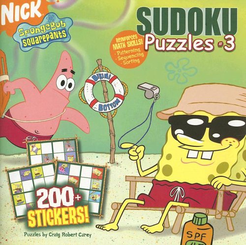 Imagen de archivo de Sudoku Puzzles #3 (SpongeBob SquarePants) a la venta por Jenson Books Inc