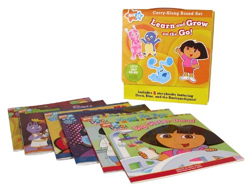 Stock image for Learn and Grow on the Go! (Nick Jr. Carry-along Boxed Set) for sale by Ergodebooks