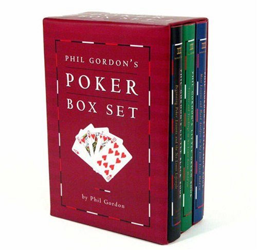 Phil Gordon's Poker Box Set: Phil Gordon's Little Black Book, Phil Gordon's Little Green Book, Phil Gordon's Little Blue Book (9781416936428) by Gordon, Phil
