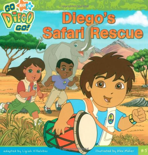 9781416938187: Diego's Safari Rescue (Go Diego Go!)