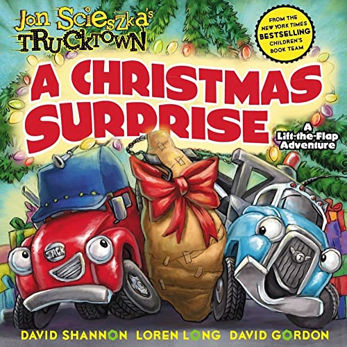 Stock image for A Christmas Surprise: A Lift-the-Flap Adventure (Jon Scieszka's Trucktown) for sale by SecondSale