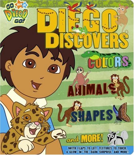 Beispielbild fr Diego Discovers Colors, Animals, Shapes & More ! (Go, Diego, Go!) zum Verkauf von HPB Inc.