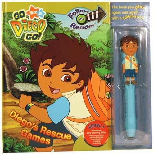 9781416949893: Diego's Rescue Games: Follow the Reader Level 1 (Go, Diego, Go!)