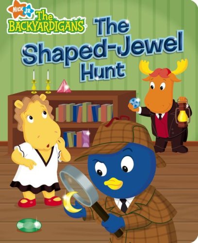 Stock image for The Shaped-Jewel Hunt (The Backyardigans) for sale by Front Cover Books