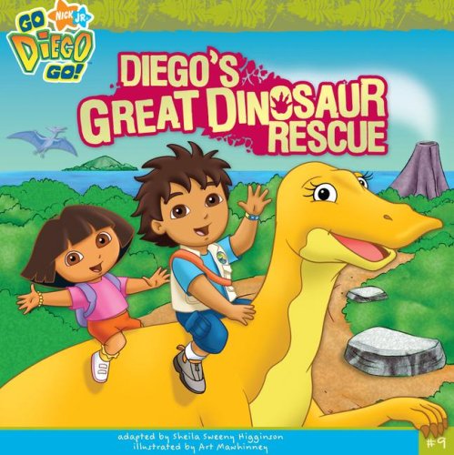 Beispielbild fr Diego's Great Dinosaur Rescue (Go Diego Go (8x8)) zum Verkauf von Gulf Coast Books