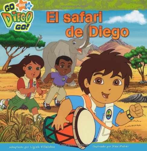 Imagen de archivo de El Safari de Diego = Diego's Safari Rescue a la venta por ThriftBooks-Atlanta