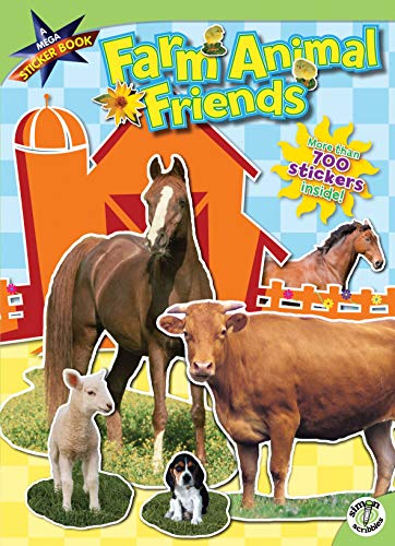 Stock image for Farm Animal Friends: A Mega Sticker Book for sale by Bayside Books