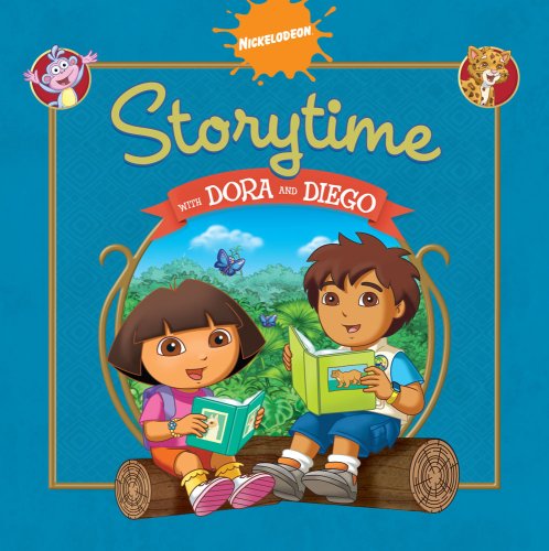 Beispielbild fr Storytime with Dora and Diego (Dora The Explorer and Go, Diego, Go!) zum Verkauf von WorldofBooks