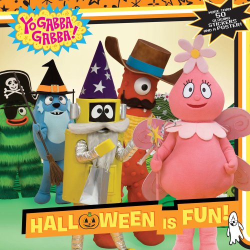 9781416978244: Halloween Is Fun! [With 50 Glowing Stickers and Poster] (Yo Gabba Gabba!)