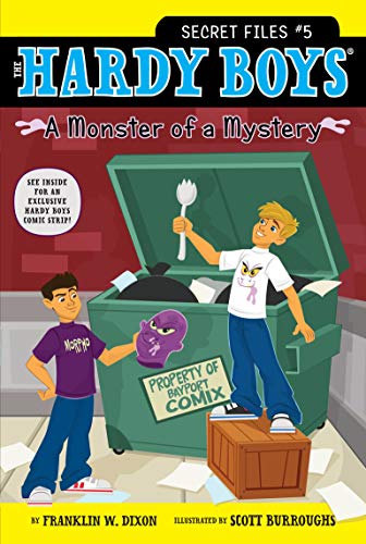 Imagen de archivo de A Monster of a Mystery (5) (Hardy Boys: The Secret Files) a la venta por Your Online Bookstore