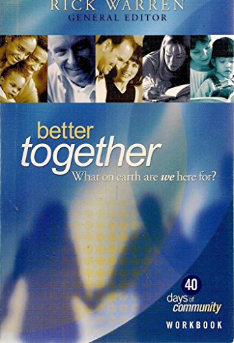 9781417403257: Better Together, 40 Days of Community Workbook