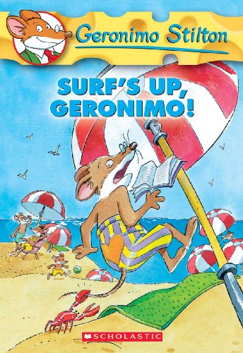 Beispielbild fr Surf's Up, Geronimo! (Turtleback School Library Binding Edition) (Geronimo Stilton) zum Verkauf von GoldBooks