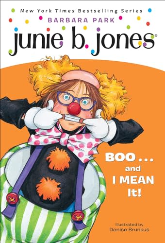 Imagen de archivo de Junie B., First Grader: Boo. and I Mean It! [With Stickers] a la venta por ThriftBooks-Atlanta