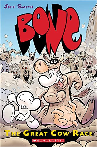 The Great Cow Race (Turtleback School & Library Binding Edition) (Bone) (9781417727063) by Smith, Jeff