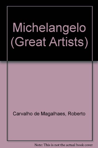 Michelangelo (9781417747771) by Carvalho De Magalhaes, R.