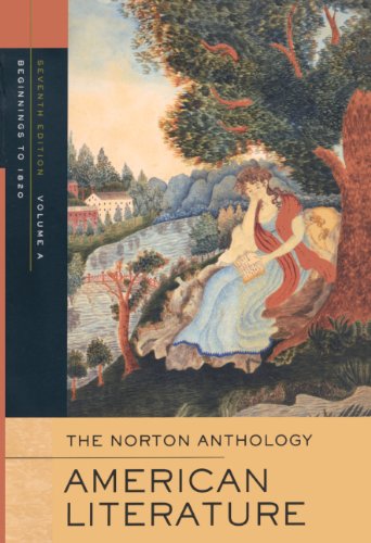 9781417787913: The Norton Anthology of American Literature, Volume A: Beginnings to 1820