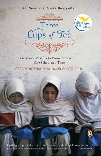 Beispielbild fr Three Cups of Tea: One Man's Mission to Promote Peace -- One School at a Time zum Verkauf von ThriftBooks-Atlanta