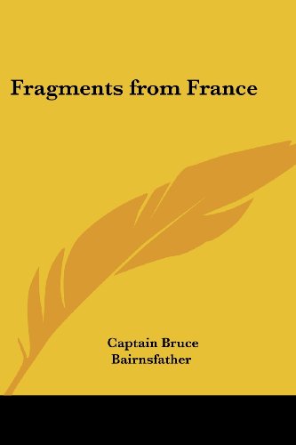 Beispielbild fr Fragments from France zum Verkauf von WorldofBooks