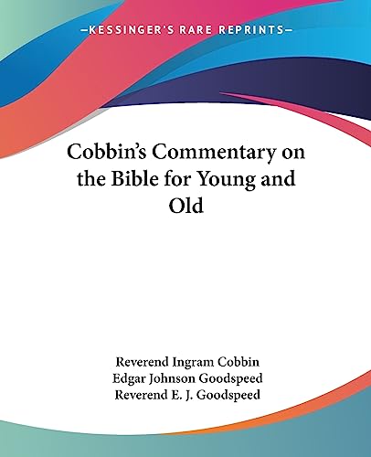 Stock image for Cobbin's Commentary on the Bible for Young and Old for sale by ALLBOOKS1