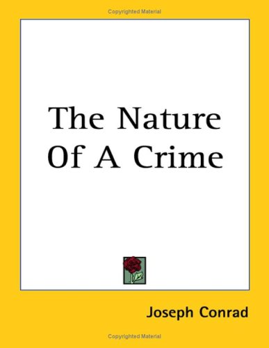 9781417958580: The Nature Of A Crime