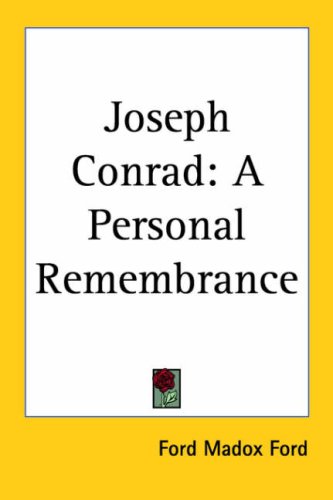 9781417960316: Joseph Conrad: A Personal Remembrance