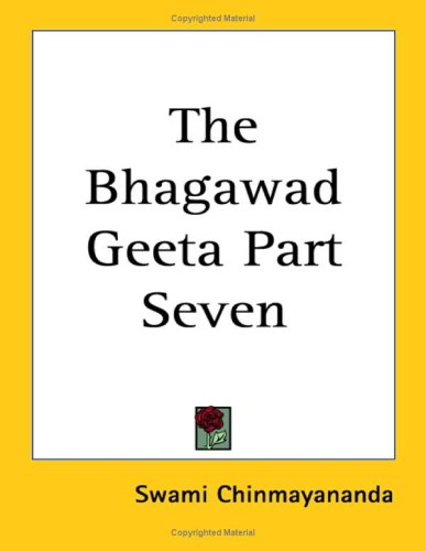 The Bhagawad Geeta (9781417982967) by Chinmayananda, Swami
